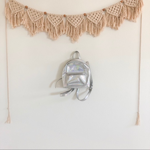 Forever 21 Handbags - Forever 21 Holo Mini Festival Backpack